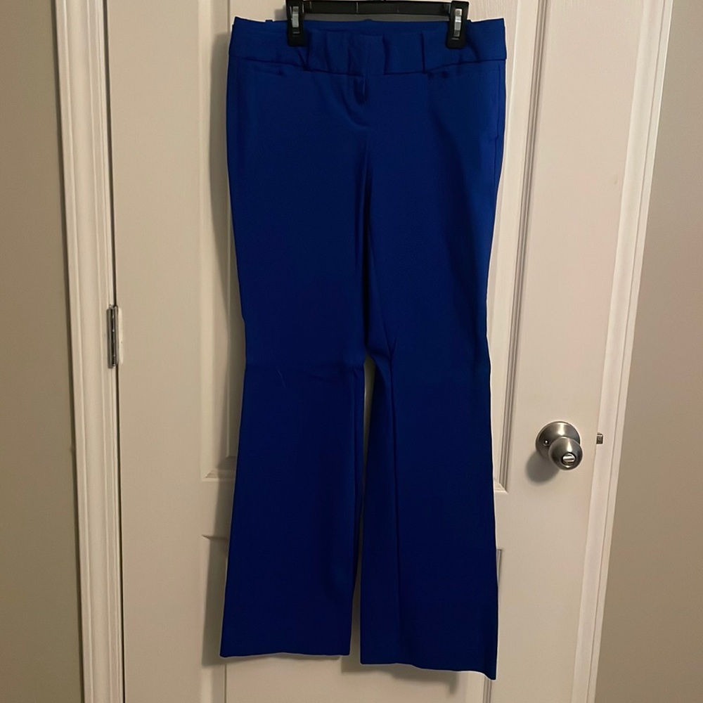 The Limited Women's Royal Blue Flare Pants